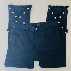 Citizens Of Humanity Black Flare Jeans